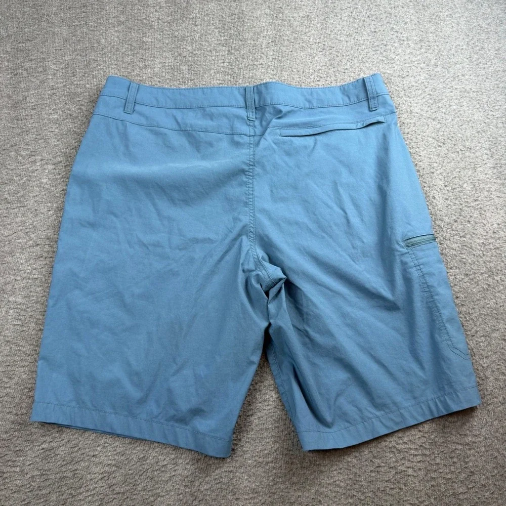Weatherproof Vintage Shorts Mens 36 Blue Regular Fit Nylon Spandex Cargo 1361276